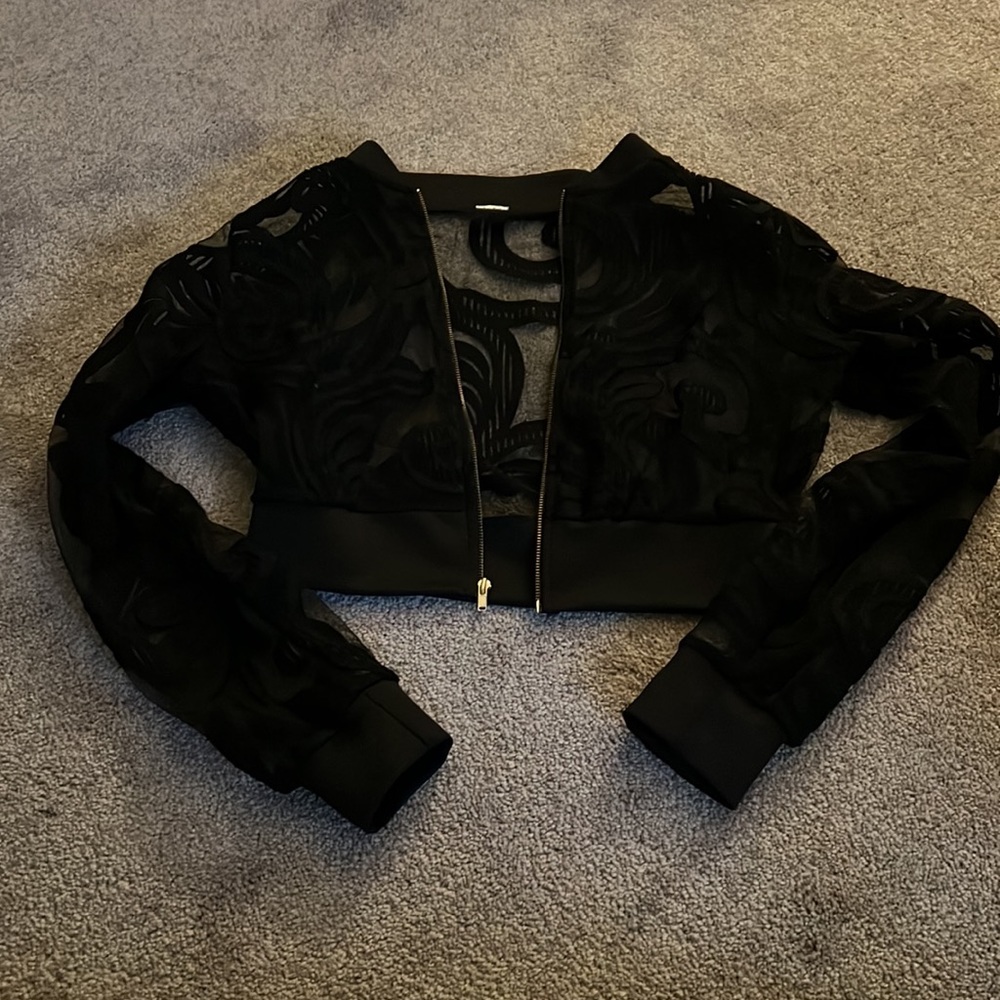 Mesh crop Jacket - Picture 4 of 6